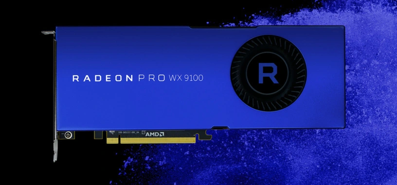 AMD anuncia la Radeon Pro WX 9100 con chip Vega
