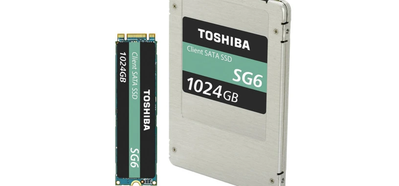Toshiba presenta la serie SG6 de SSD con memoria NAND TLC para el sector consumo