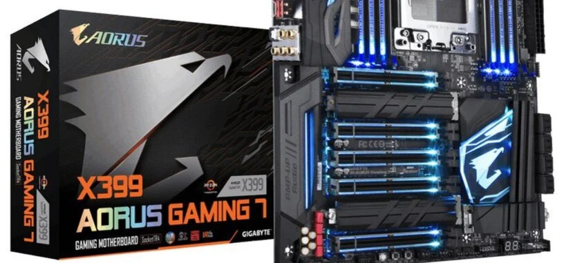 Gigabyte pone a la venta la placa base X399 AORUS Gaming 7