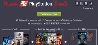 2K presenta un Humble Bundle lleno de imprescindibles para consolas PlayStation