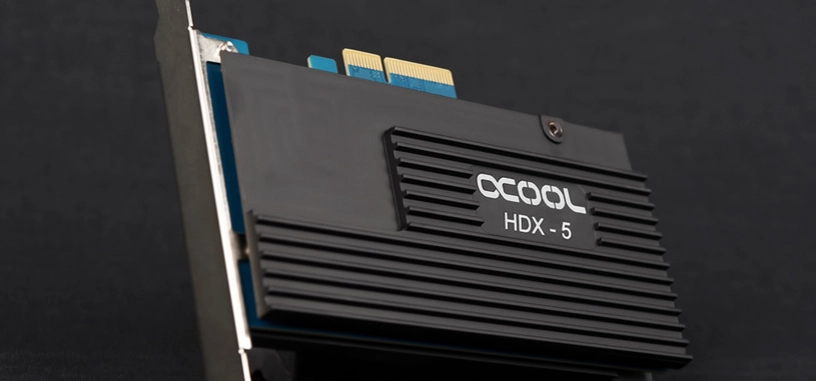 Alphacool presenta una nueva refrigeración pasiva para dos SSD sobre PCIe