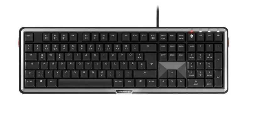 Cherry presenta el teclado ergonómico MX Board 5.0 con interruptores MX Silent Red