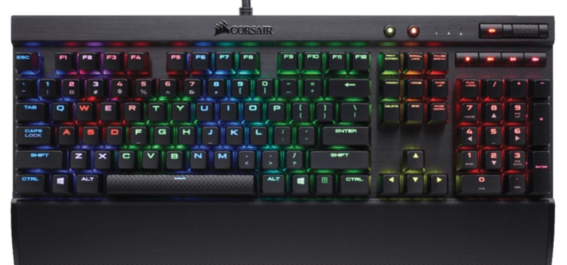 El teclado K70 Lux RGB de Corsair ahora está disponible con mecanismos MX Silent