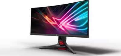 El monitor curvo ROG Strix XG35VQ de ASUS cuenta con resolución UWQHD y 100 Hz