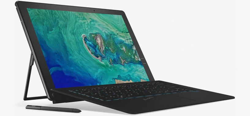 Acer presenta la tableta Switch 7 Black, con GeForce MX150 y refrigeración pasiva