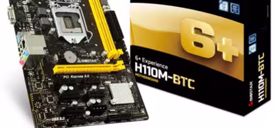 BIOSTAR presenta la placa H110M-BTC para criptominería