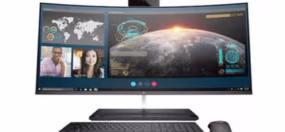 HP presenta el todo en uno EliteOne 1000, pantalla curva de 34'' con Core i7