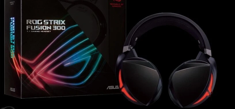 ASUS presenta los auriculares ROG Strix Fusion 300 con sonido 7.1 virtual