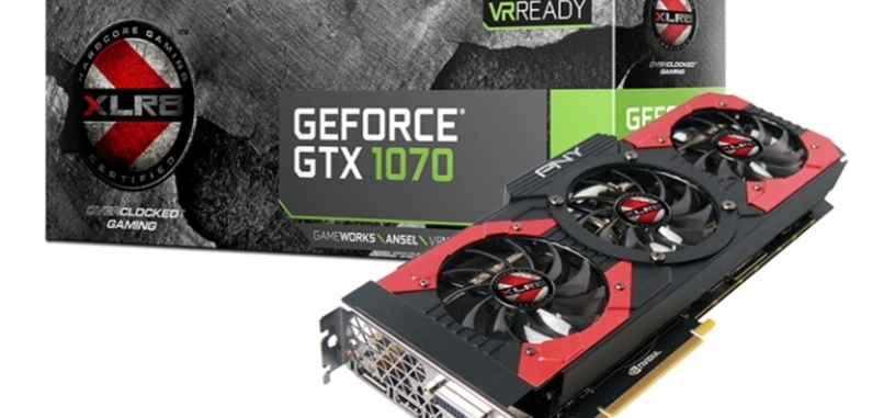 PNY presenta la GeForce GTX 1070 XLR8 OC