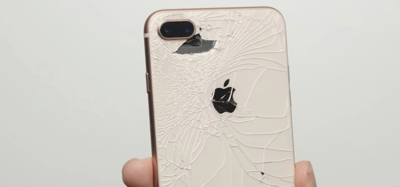 Ponen a prueba la resistencia a caídas del iPhone 8 y 8 Plus