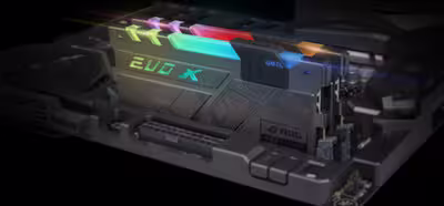 GeiL ilumina los módulos Evo X con certificado Aura Sync de ASUS
