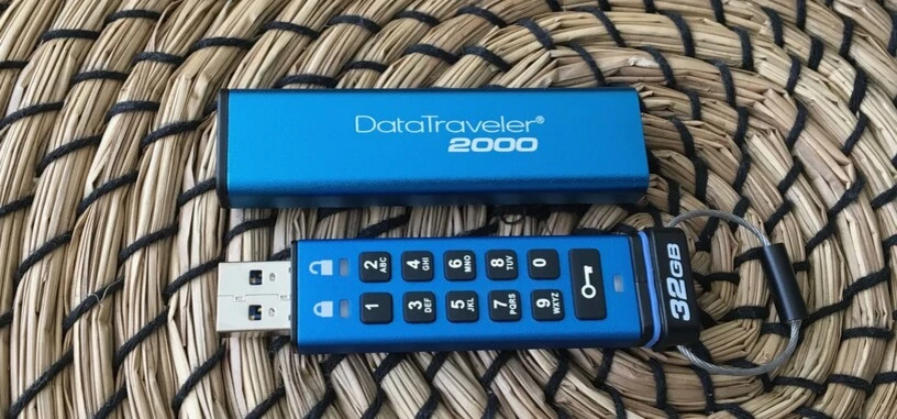 Análisis: DataTraveler 2000, una memoria USB con cifrado y resistente de Kingston