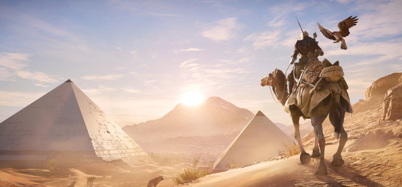 Ubisoft publica un tráiler a 4K de 'Assassin's Creed Origins' grabado dentro del juego