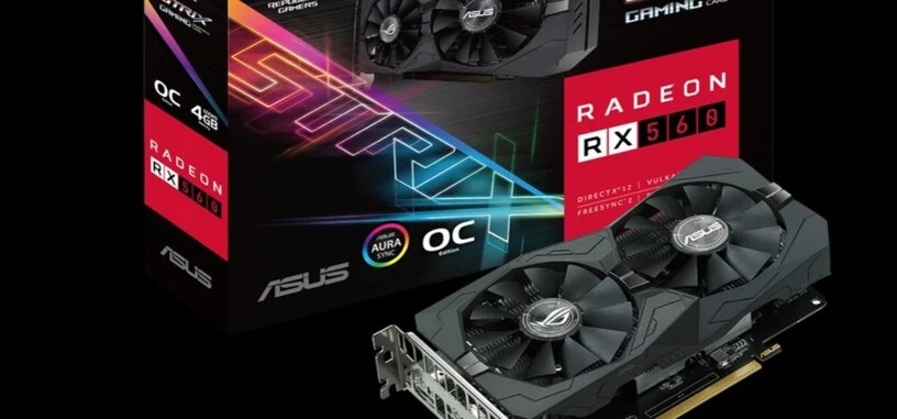 ASUS presenta la Radeon RX 560 ROG Strix EVO 4G