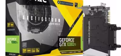 Zotac presenta la GTX 1080 Ti ArcticStorm Mini, pequeño tamaño con refrigeración líquida