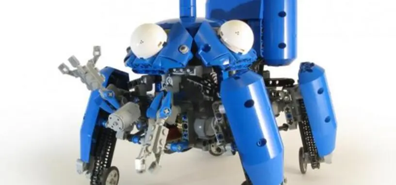 Recrean el robot Tachikoma del manga Ghost in the Shell con piezas de Lego