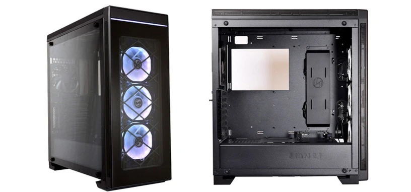 Lian Li presenta la caja Alpha 550 con illuminación RGB y cuatro paneles de cristal