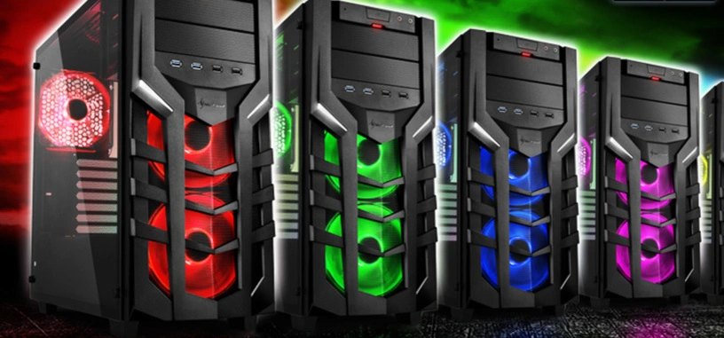 Sharkoon pone a la venta la caja DG7000-G RGB, tres ventiladores RGB de 140 mm de serie