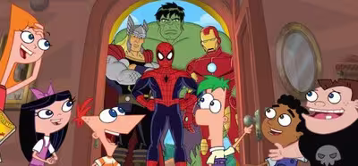 Crossover Phineas & Ferb con Marvel?