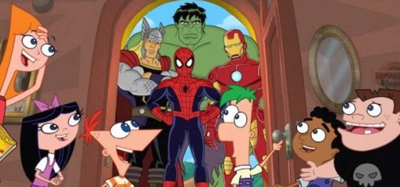 Crossover Phineas & Ferb con Marvel?