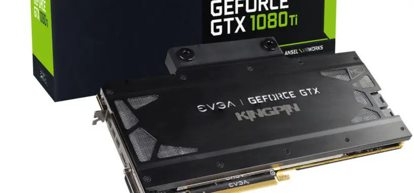 EVGA presenta la GeForce GTX 1080 Ti Kingpin Hydro Copper para refrigeración líquida