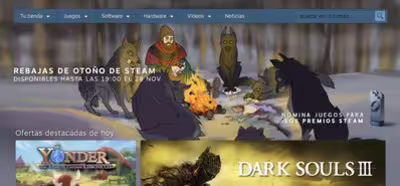 Steam da comienzo a sus rebajas de otoño con los habituales descuentos