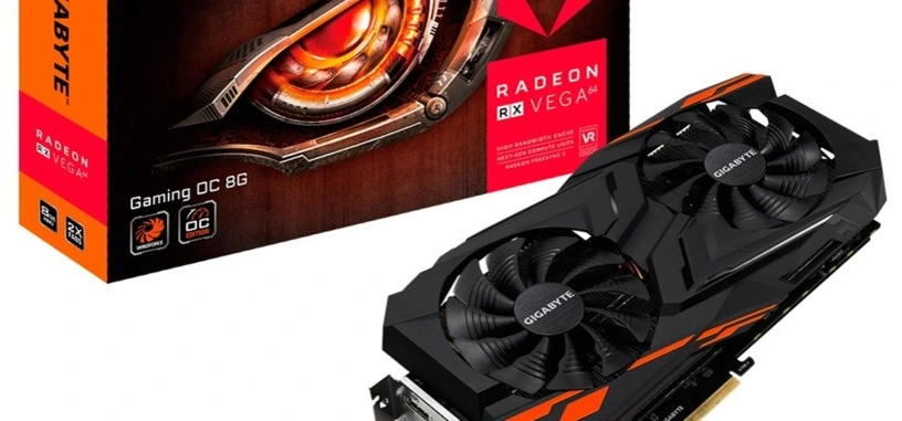 Gigabyte presenta sus modelos personalizados de Radeon RX Vega 56 y 64