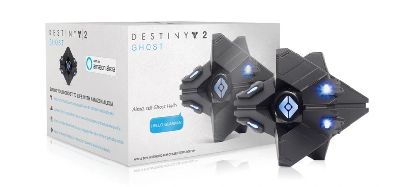 Activision presenta un altavoz con Alexa que es una réplica de Espectro de 'Destiny 2'
