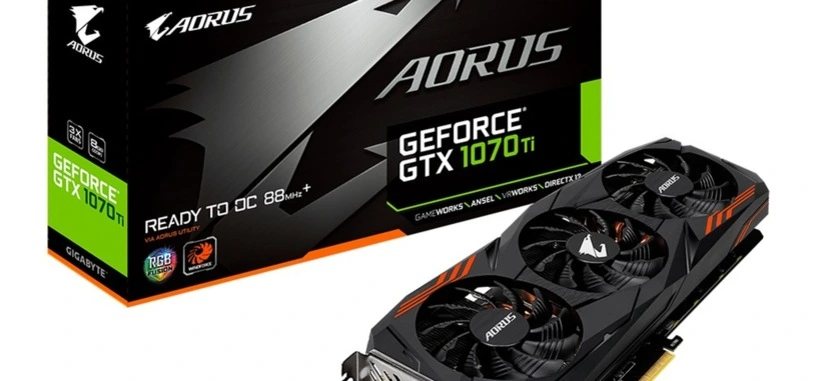 Gigabyte presenta la AORUS GeForce GTX 1070 Ti 8G
