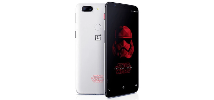 OnePlus anuncia una edición limitada del 5T con motivo de 'Star Wars: Los últimos jedi'