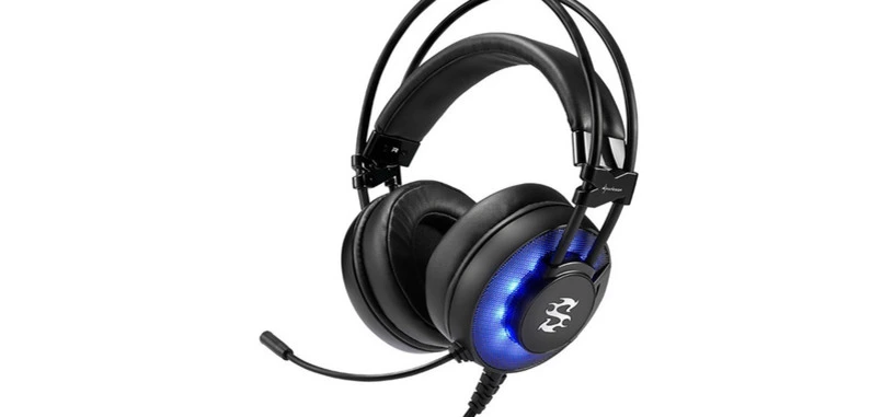 Sharkoon presenta los económicos auriculares SGH2 con iluminación azul