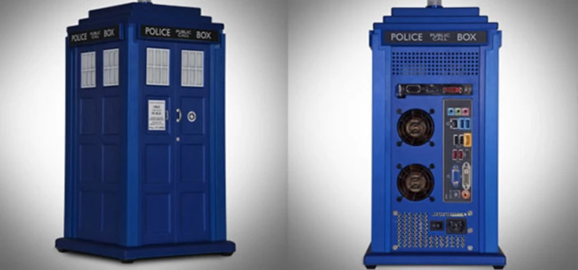 Una caja de ordenador basada en Doctor Who tiene el aspecto de la TARDIS