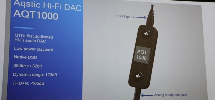 Qualcomm anuncia un DAC de alta fidelidad para audio por USB-C a conector de 3.5 mm