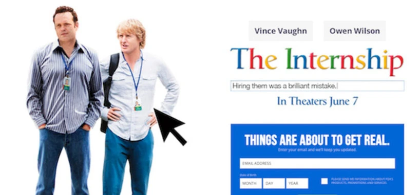 Tráiler de The internship: una comedia con Owen Wilson y Vince Vaughn como becarios en Google