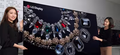 LG muestra su televisor de 88 pulgadas con panel OLED y resolución 8K