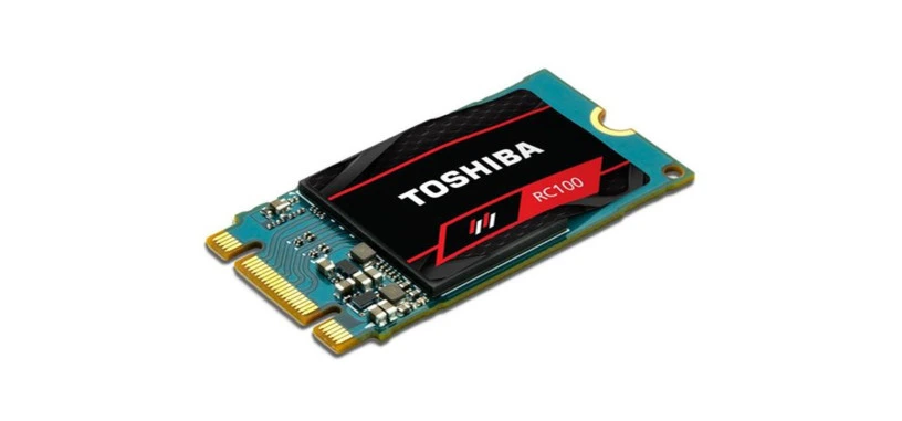 Toshiba presenta el RC100, un SSD en el pequeño formato M.2 2242, y el SSD portátil XS700