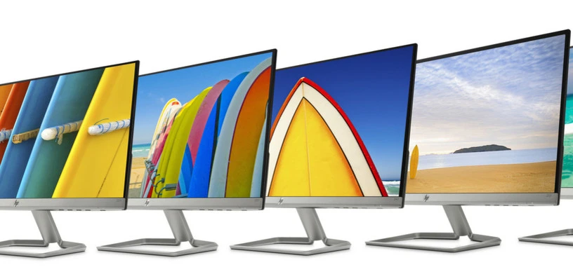 HP presenta la serie F de monitor 1080p con pocos marcos, FreeSync, y desde 99 dólares