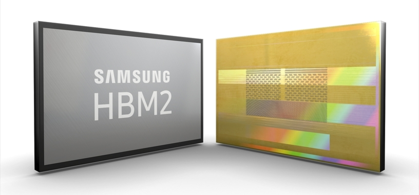 Samsung desarrolla la memoria HBM2E de hasta 3.2 GHz