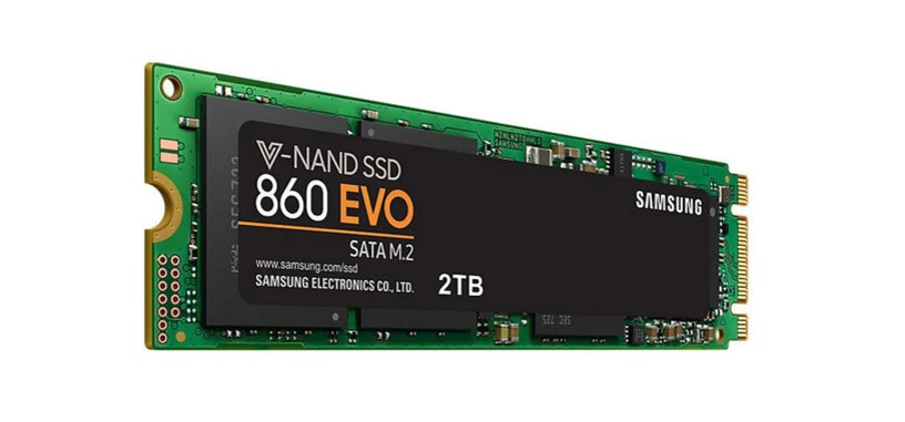Samsung también está preparando un SSD 860 EVO en formato M.2 y disco de 2.5 pulgadas