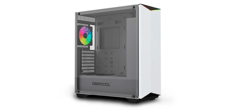 DeepCool presenta Earlkase RGB, una caja en color blanco con iluminación integrada