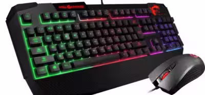 MSI presenta el teclado Vigor GK40 y el lote Vigor GK40 Combo