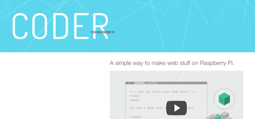 Google Coder te permite aprender a programar con la Raspberry Pi