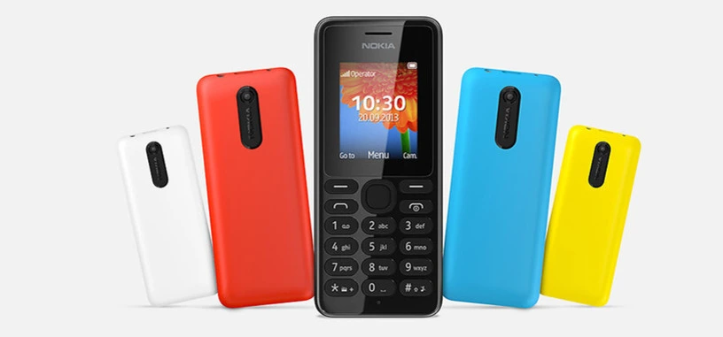 Nokia 108 es el nuevo teléfono con cámara de fotos por 29 dólares