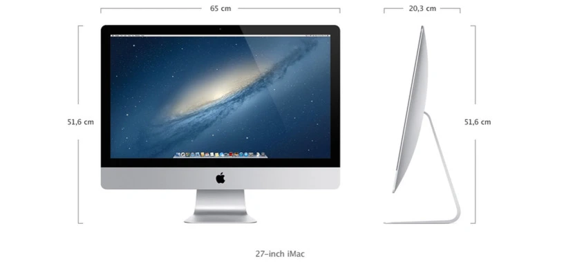 Apple también podría renovar en breve su línea de iMacs de 27 pulgadas