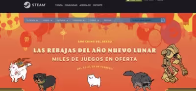Steam inicia las rebajas del Año Nuevo lunar, hasta el 19 de febrero