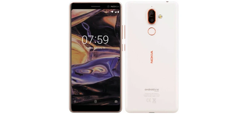 Estas imágenes del Nokia 7 apuntan a pantalla 18:9, y un Nokia 1 de gama baja