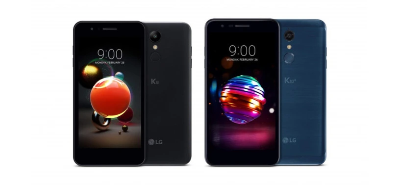 LG anuncia unos renovados K8 y K10 para la gama media
