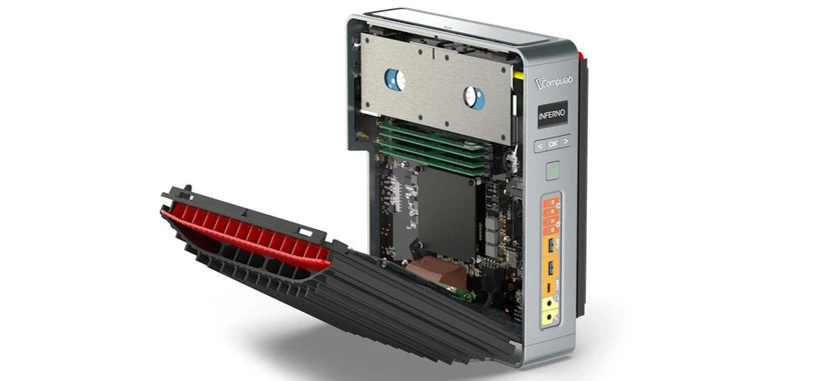 El Airtop2 Inferno es un mini-PC con una GTX 1080 que se refrigera pasivamente