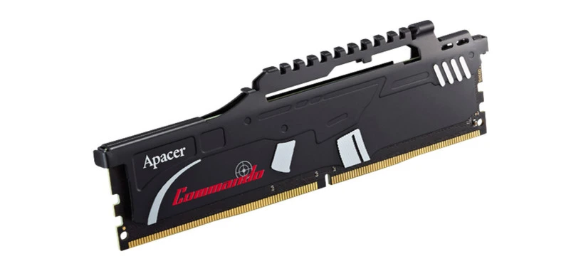 Apacer presenta módulos DDR4 de 3466 y 3600 MHz CL 16 de la serie Commando