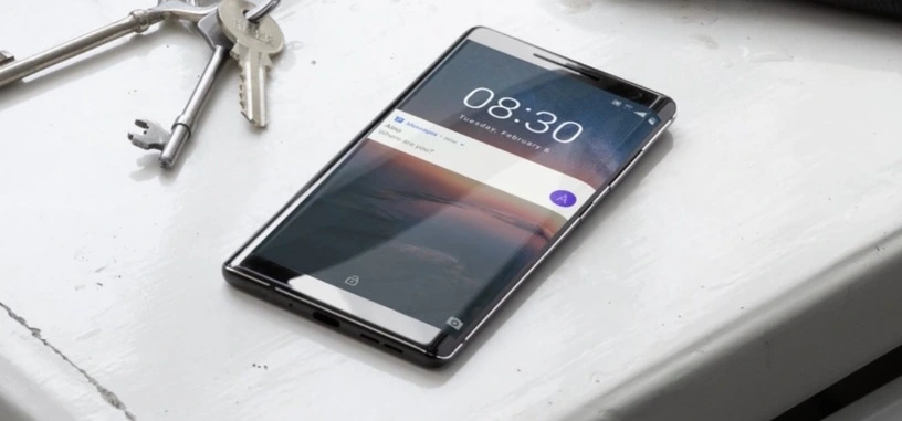 HMD Global presenta el Nokia 8 Sirocco, mejorando su aspecto y cámara